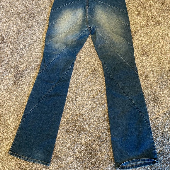 Unique Japanese Vintage YMI UBU Patchwork Jeanwear - Picture 4 of 8